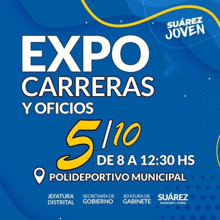 El Municipio te invita a la Expo Carreras y Oficios 2023