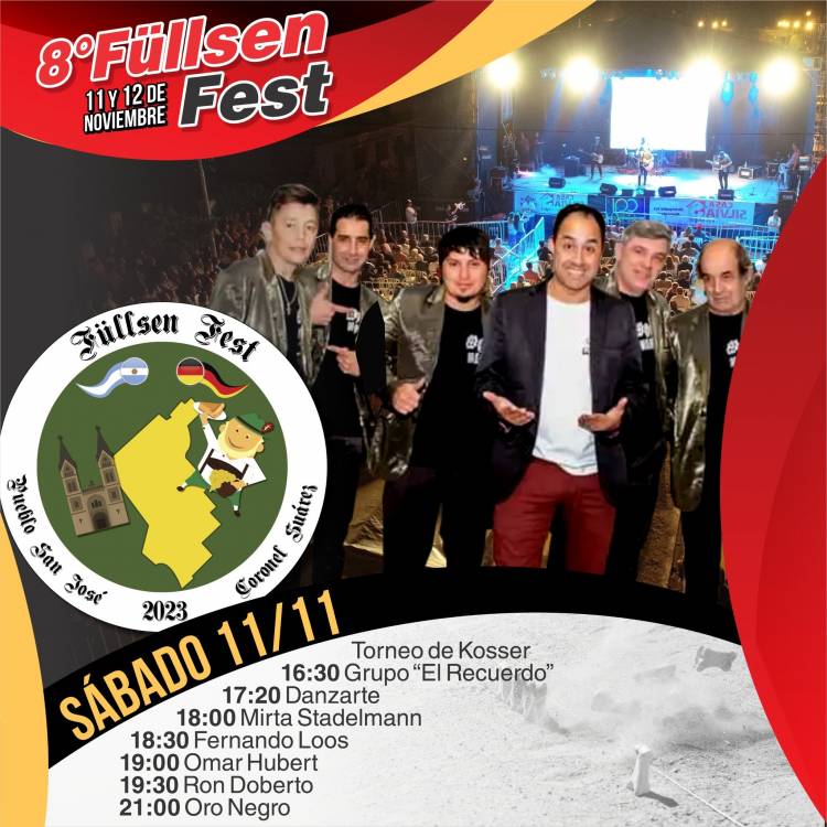 Se acerca la 8va. edición de la Füllsen Fest