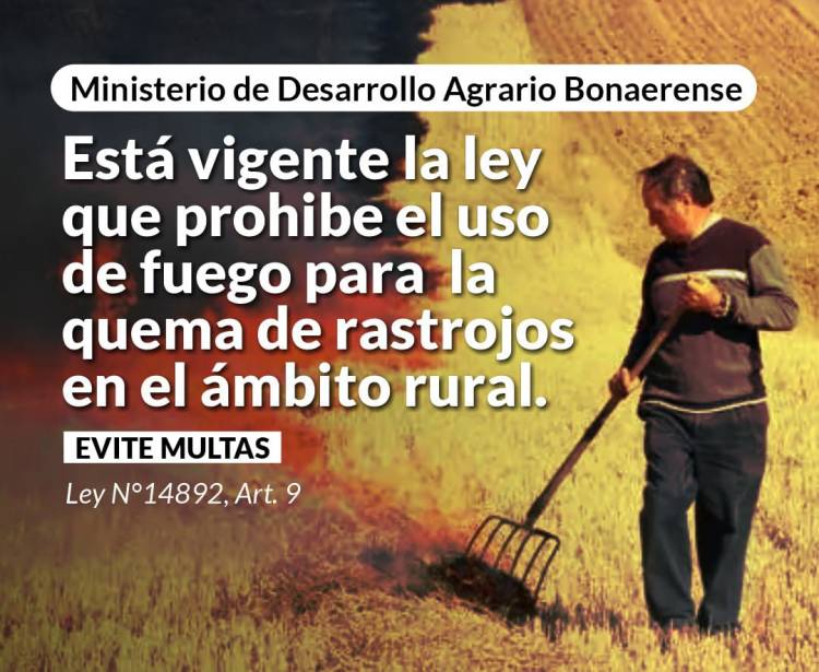 Informe del Ministerio de Desarrollo Agrario Bonaerense