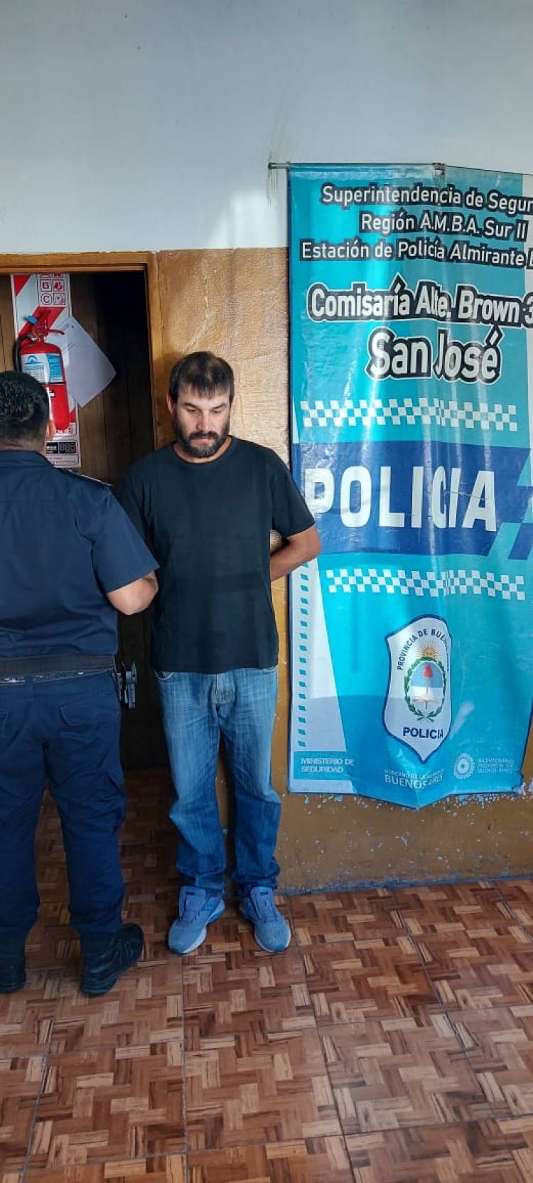 PARTE POLICIAL: detencion del femicida Leandro Torres