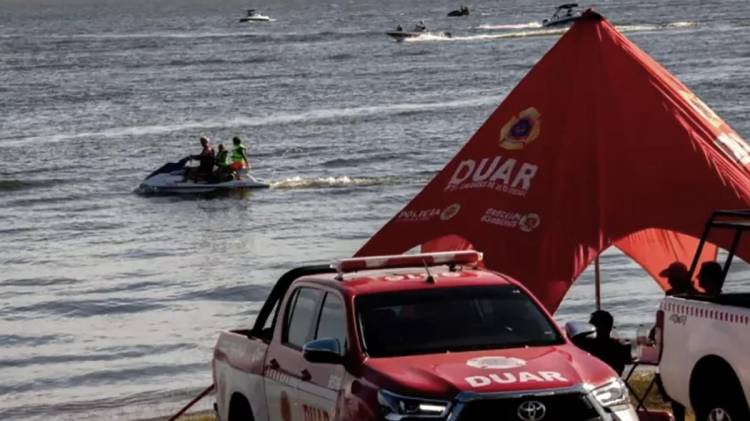 Encontraron el cuerpo del hombre que cayó de una moto agua en un embalse de Córdoba