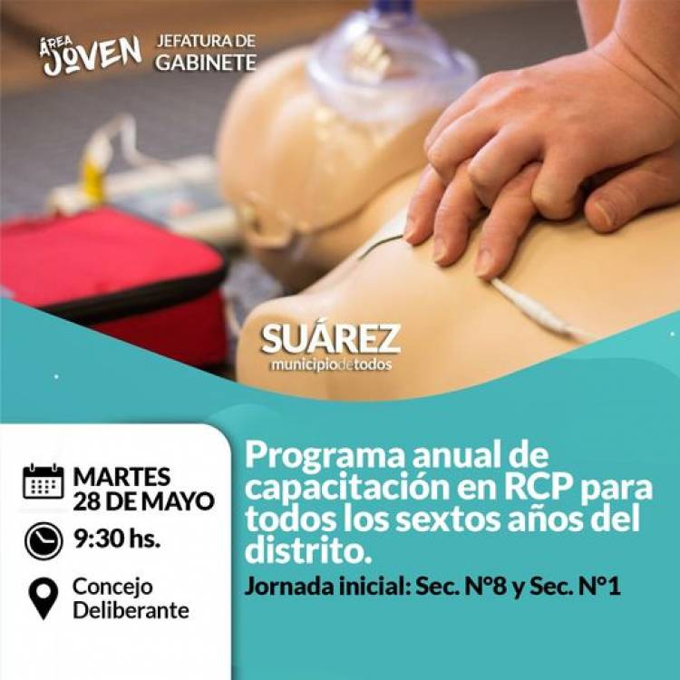 Jornadas de RCP para alumnos del nivel Secundario
