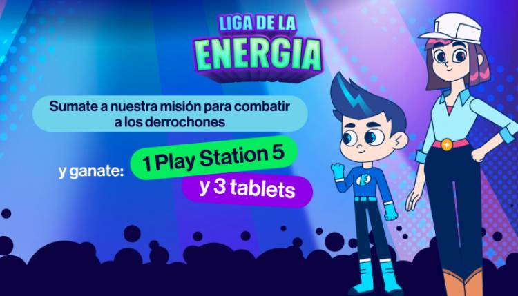 EDES Y “LA LIGA DE LA ENERGÍA”: una mision especial por el Dia de las Infancias