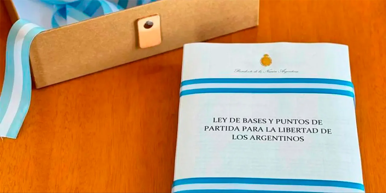 Publican la primera reglamentación de la Ley Bases