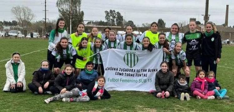 Primera fecha Sub 15 Femenino en Huanguelen