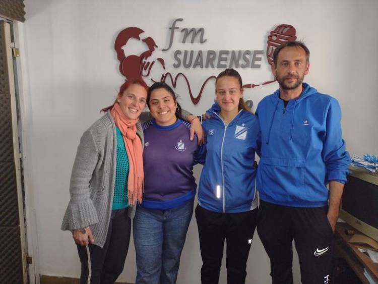  "Encuentros con Pasion Deportiva": representantes del 1er equipo femenino del club Santa Trinidad
