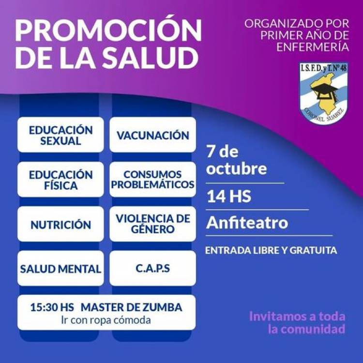 Jornada de Promoción de la Salud en el Anfiteatro Municipal