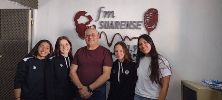 "Encuentros con Pasion Deportiva": nos visitaron jugadoras de CABJ y Byn femenino