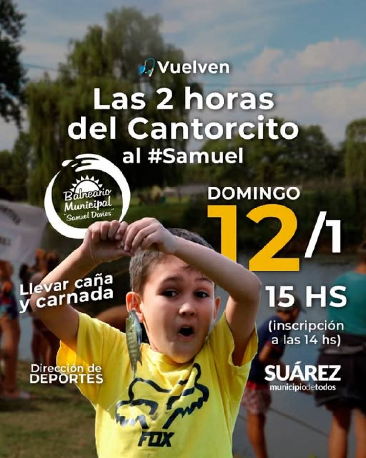 Vuelven las dos horas del cantorcito al Samuel 