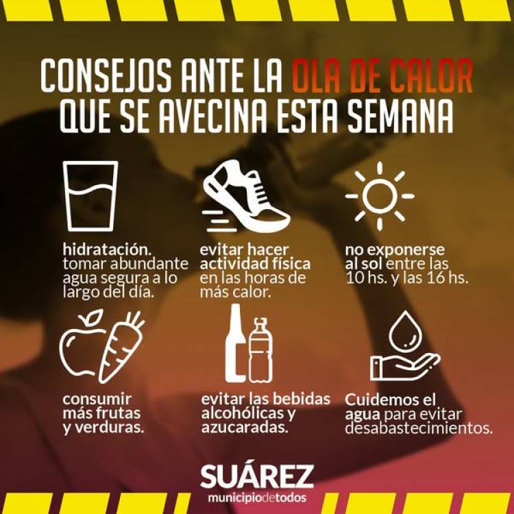  Cuidemos el agua y nuestra salud ante las altas temperaturas