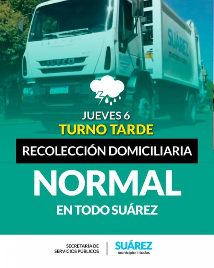 SE NORMALIZA LA RECOLECCION DE RESIDUOS