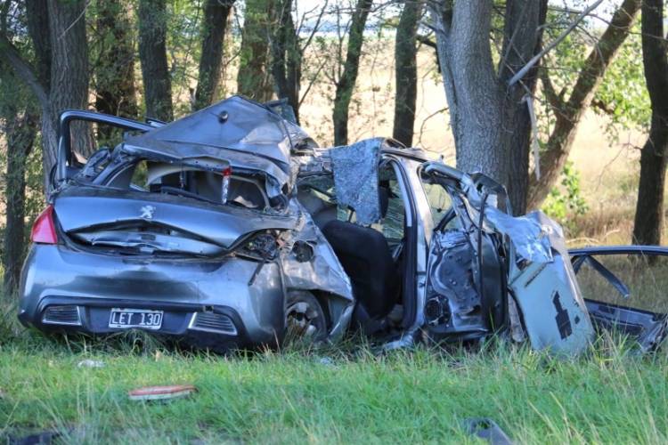 Un grave accidente sufrio un joven de pueblo Santa Maria el domingo por la mañana