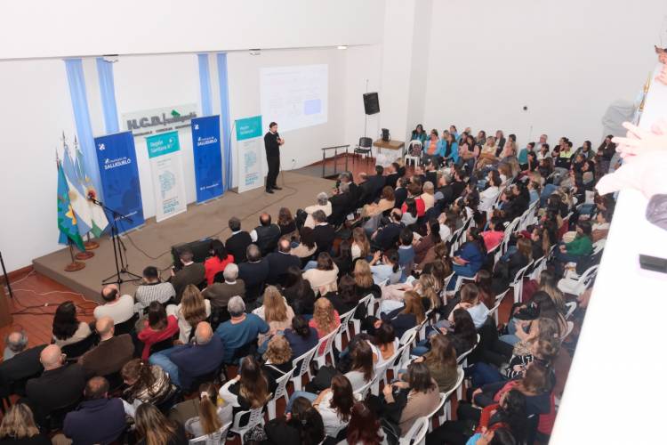 Ricardo Moccero participó del Pre Cosapro de la Región Sanitaria II en Salliqueló