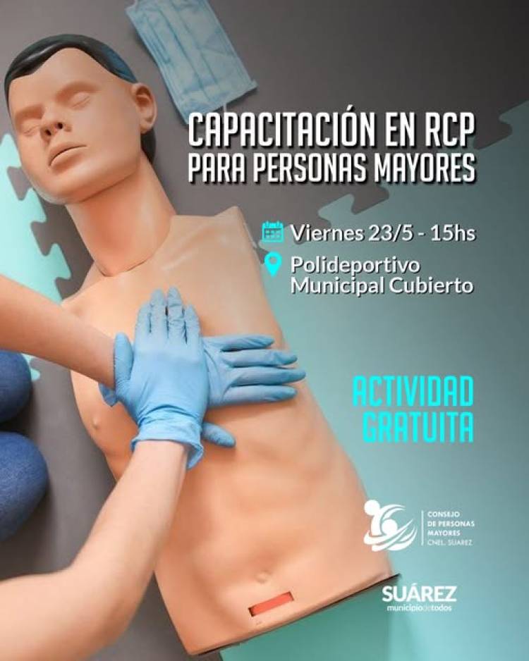 Jornada de capacitación en RCP para Personas Mayores