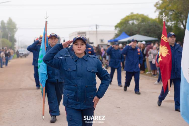 Villa Belgrano: 25 de Mayo y un desfile con fervor patriótico