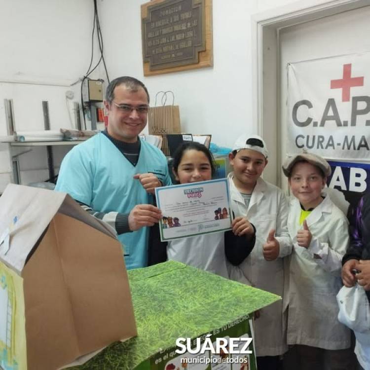 Niños de Cura Malal ganaron financiamiento para mejorar la Unidad Sanitaria