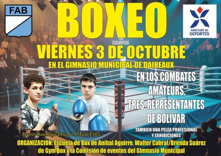 Cuatro de nuestros representantes debutan como amateurs en Daireaux este 3 de Octubre