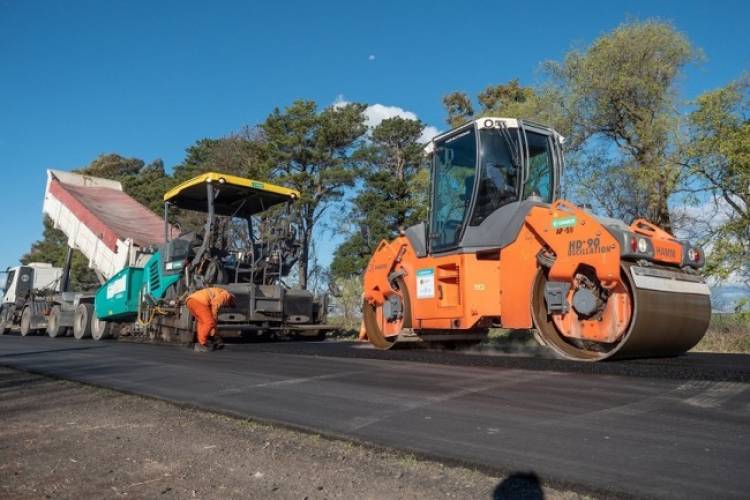 La Provincia invierte en la repavimentación de la emblemática Ruta 76
