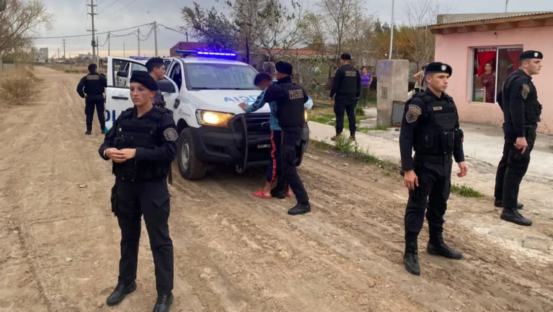 Llega la UTOI a Coronel Pringles para controlar un barrio conflictivo