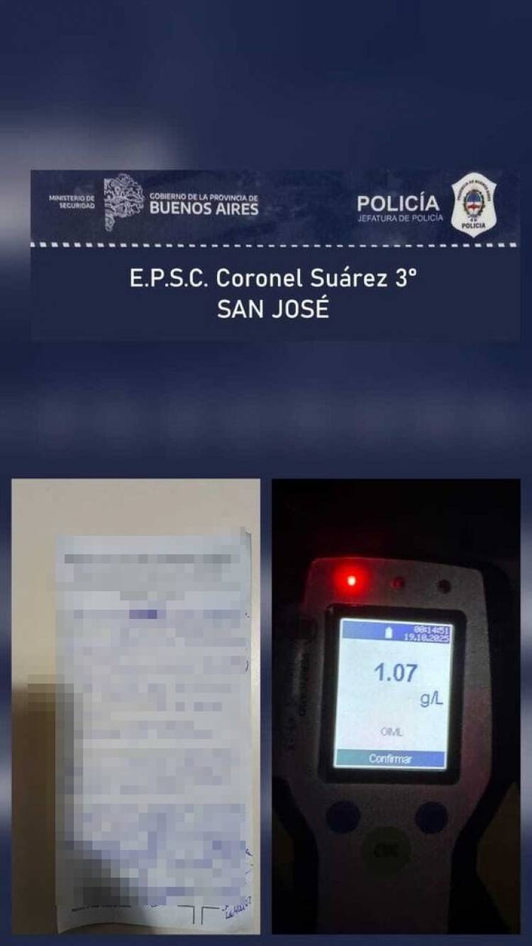 Comunicado de la Jefatura de Policía de Seguridad Comunal de Coronel Suárez