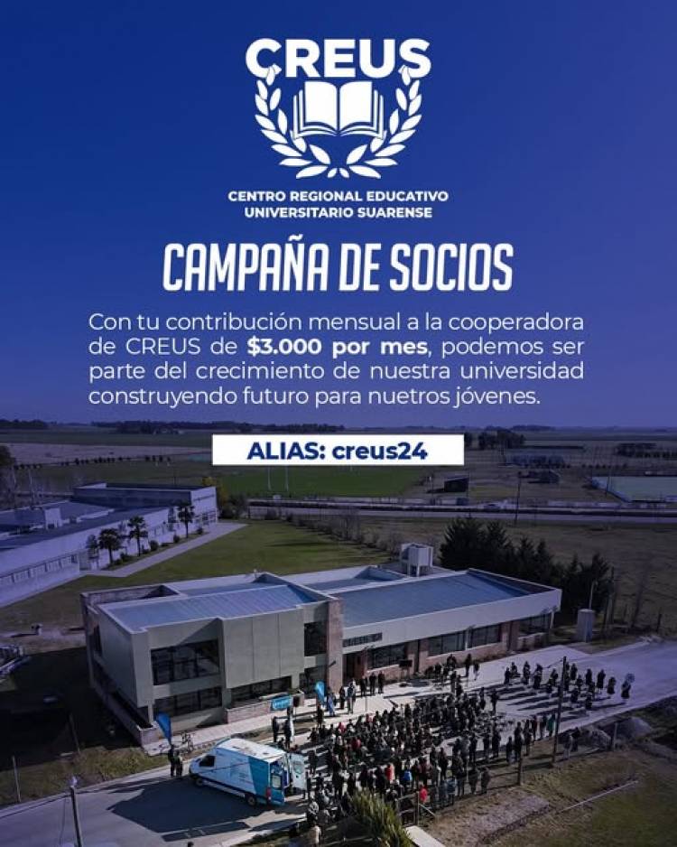 La Cooperadora de CREUS impulsa una campaña de socios