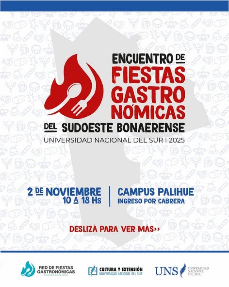 Coronel Suárez presente en el Encuentro Regional de Fiestas Gastronómicas del Sudoeste Bonaerense organizado por la UNS