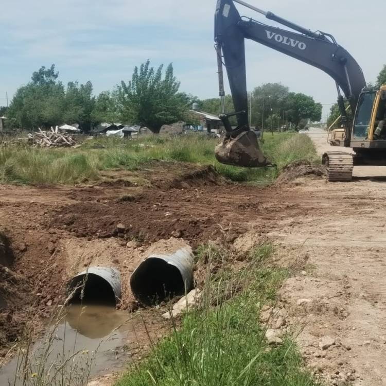 Emergencia Hídrica en Huanguelén: gestión, trabajo y acompañamiento provincial