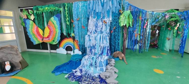 Gran trabajo de docentes y familias del Jardín de Infantes 905 "Niñito Jesús"