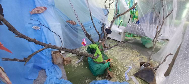 Gran trabajo de docentes y familias del Jardín de Infantes 905 "Niñito Jesús"
