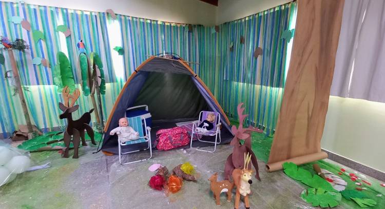 Gran trabajo de docentes y familias del Jardín de Infantes 905 "Niñito Jesús"