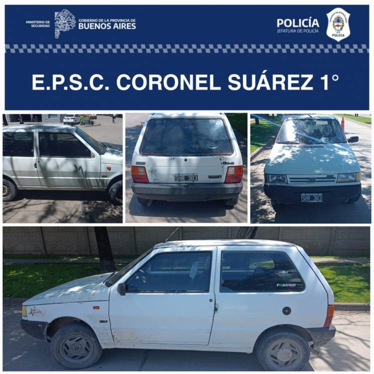 PARTE POLICIAL: Jefatura de Policía de Seguridad Comunal Coronel Suárez