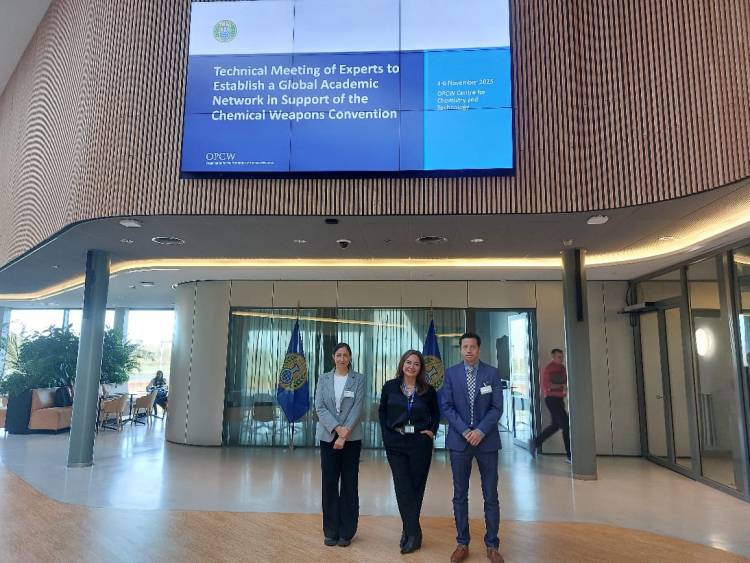 “Diplomacia científica”: dos argentinos de la UNS en un panel mundial de 20 expertos sobre armas químicas