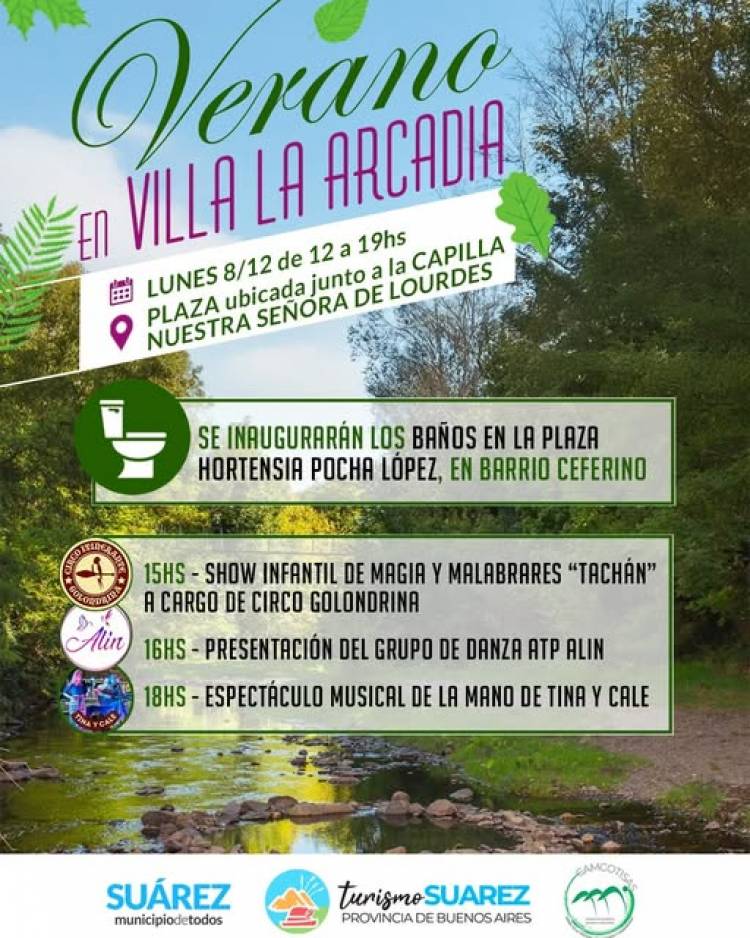 Villa La Arcadia inaugura la temporada de verano 