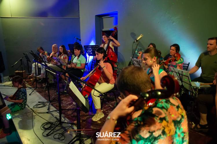 Mauro Moccero destacó la importancia de la música y el trabajo colectivo en la Ensamblada Acústica