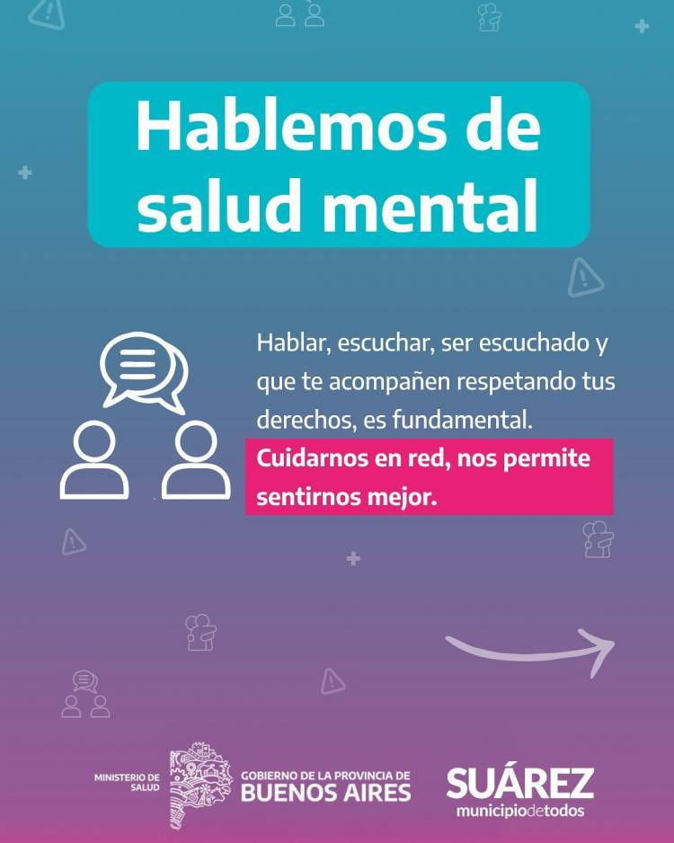 Hablemos de salud mental