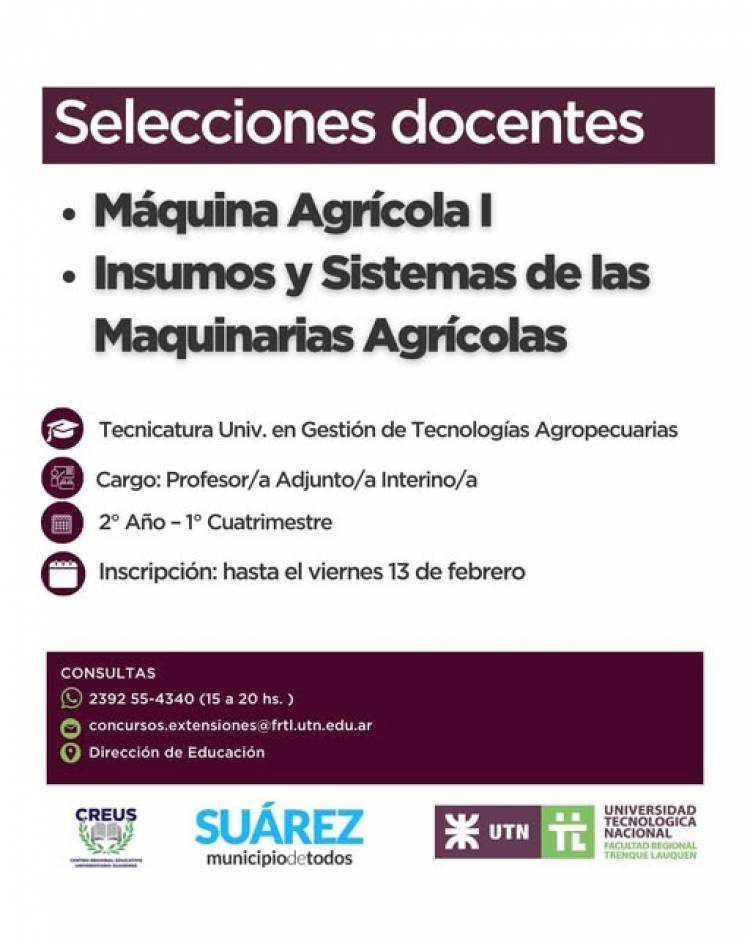 Selecciones Docentes Abiertas