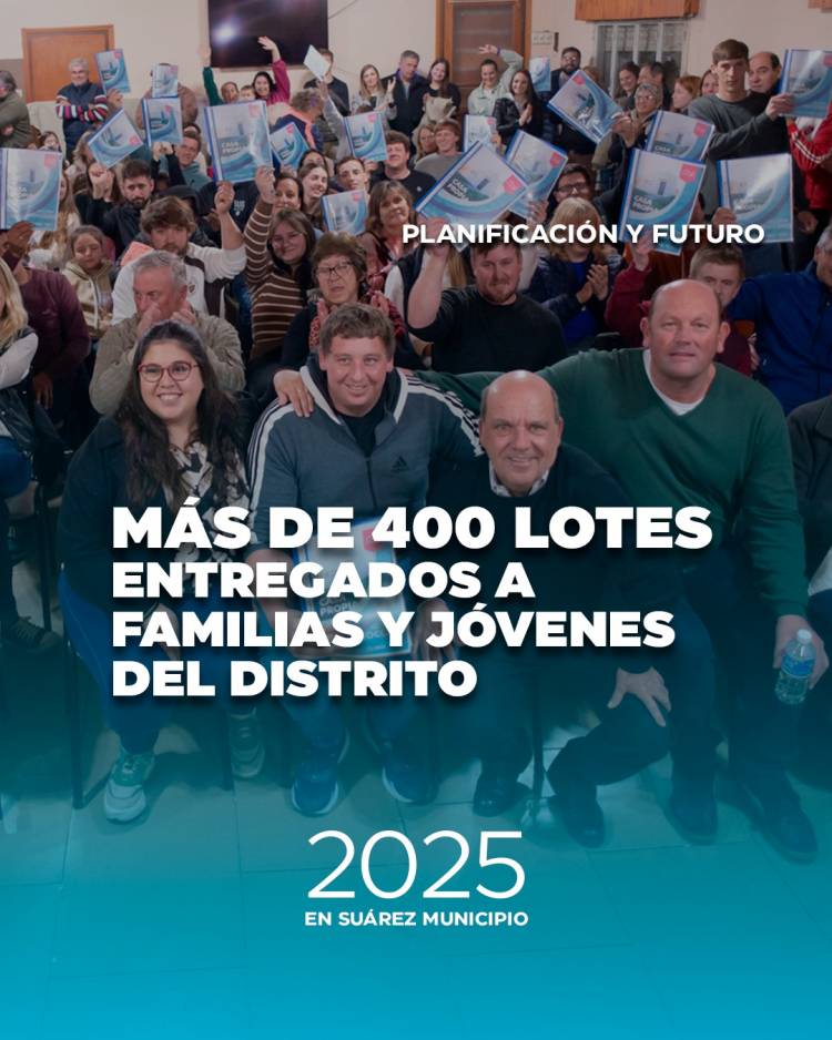 Un 2025 de hechos concretos. PRIMERA PARTE