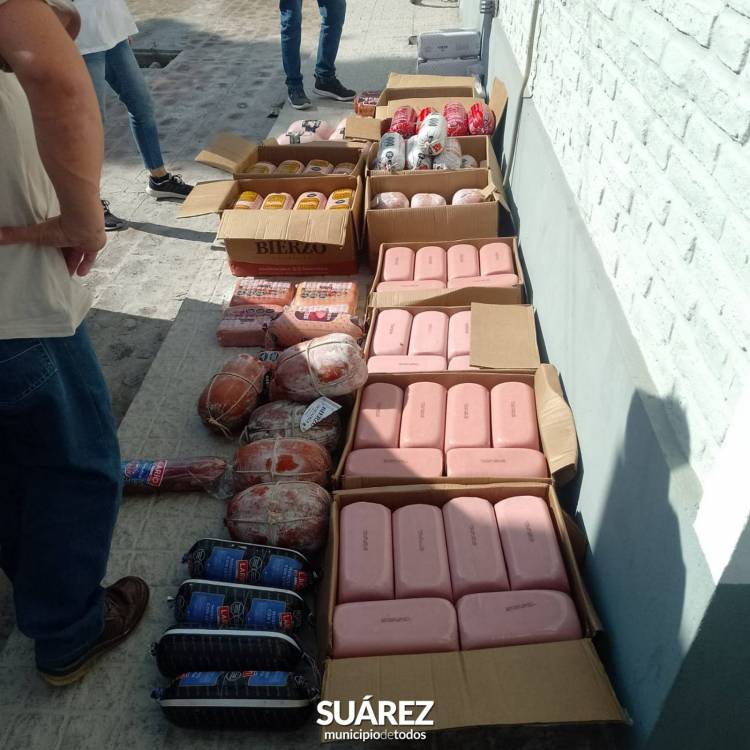 Detectan transporte de alimentos sin habilitación y decomisan mercadería