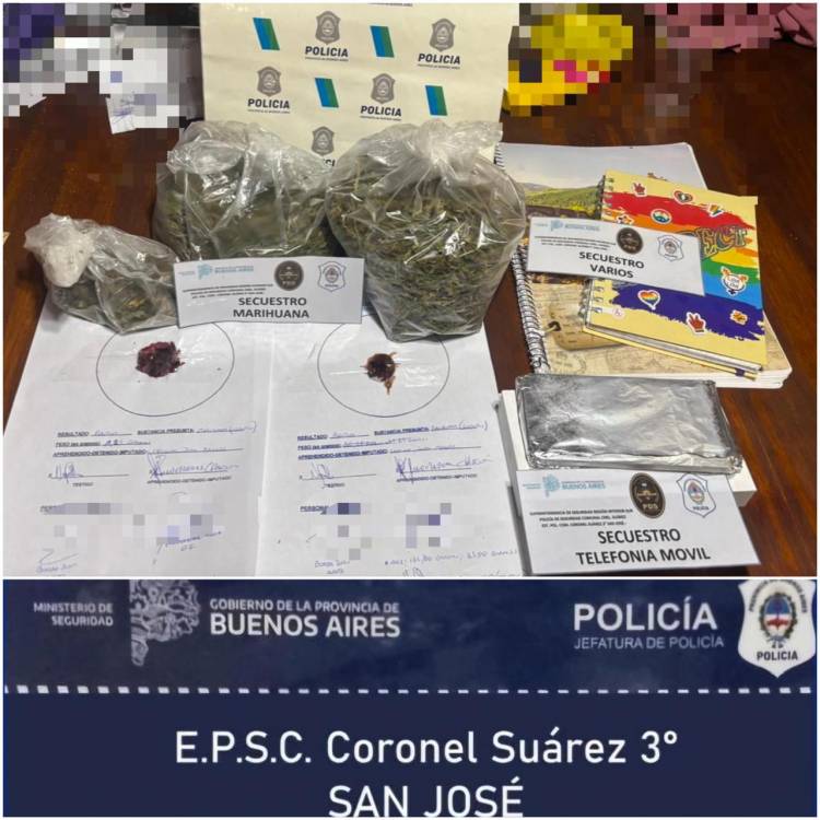 Revocaron el arresto domiciliario y detuvieron a un hombre en Pigüé tras allanamiento de la Policía de Coronel Suárez