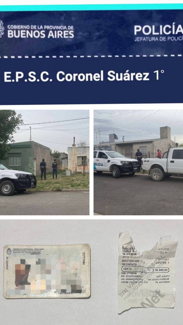 PARTE DE PRENSA POLICIAL