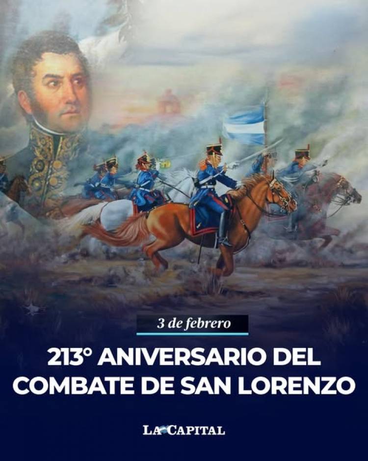 NUEVO ANIVERSARIO DEL COMBATE DE SAN LORENZO
