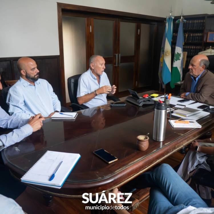 El Intendente recibió a representantes de la empresa NEC para avanzar en tecnología aplicada a la seguridad
