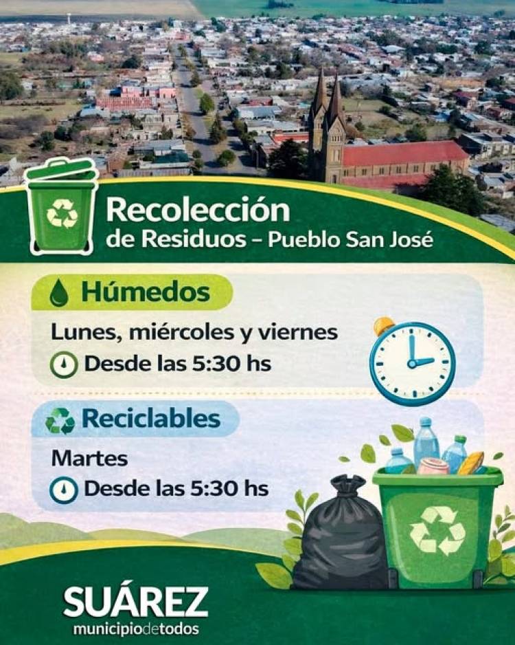 Recolección de Residuos – Pueblo San José