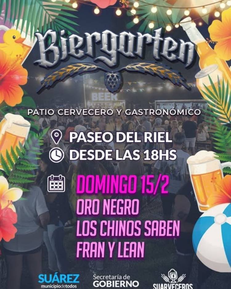 La Biergarten vuelve con todo el espíritu del carnaval