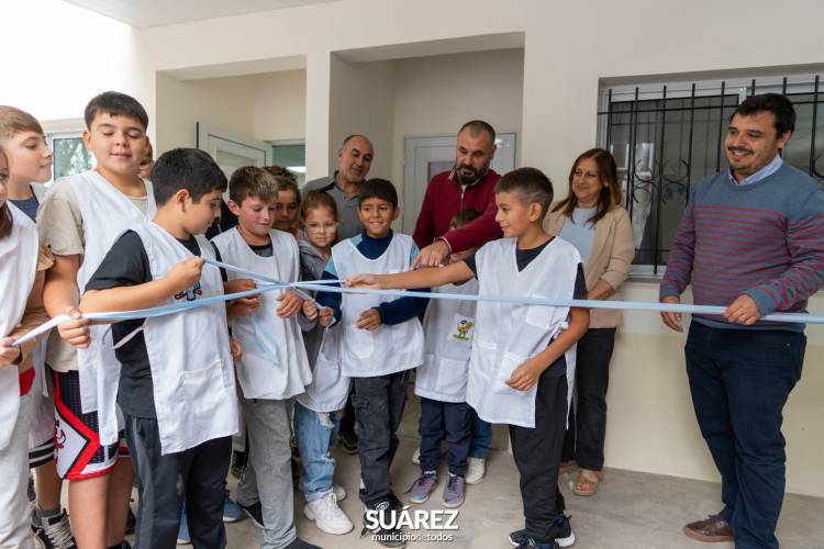 La Escuela N° 20 sumó una nueva aula para fortalecer la educación pública del distrito