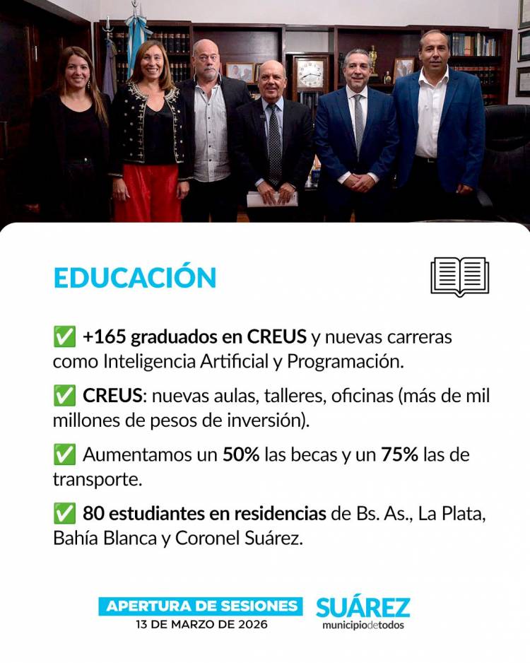 En Suárez no frenamos: aún en tiempos difíciles trabajamos para todos nuestros vecinos