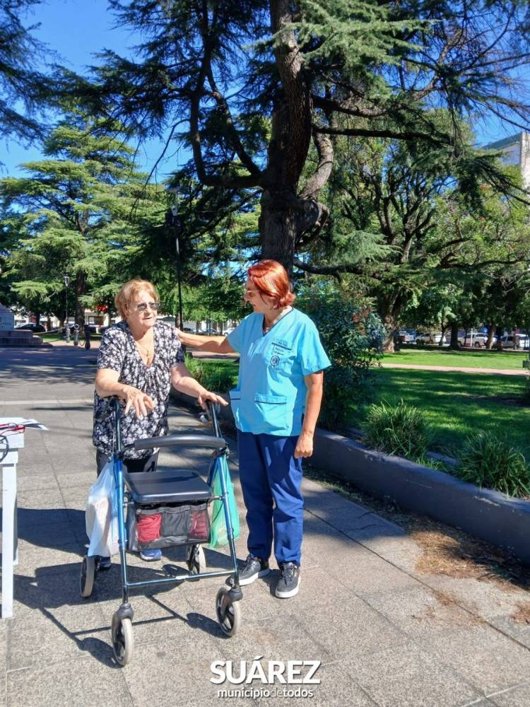 Cuidar la salud también es prevenir: se realizó una jornada gratuita de testeos en Plaza San Martín
