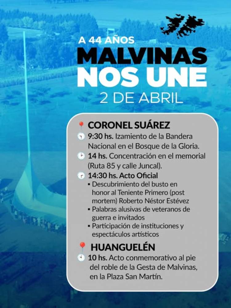 Malvinas nos une: memoria, honor y patria en cada rincón del distrito