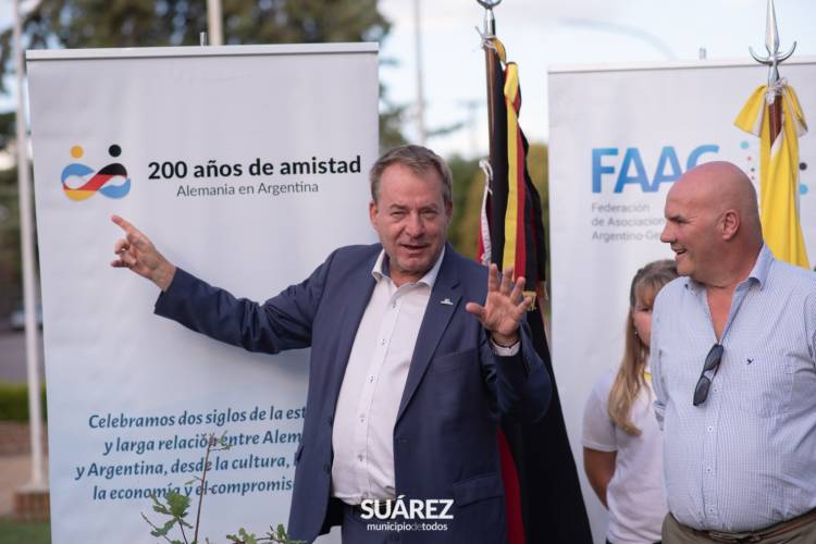 El embajador de Alemania visitó Coronel Suárez consolidando vínculos históricos
