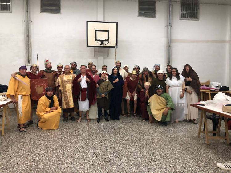 VIACRUCIS VIVIENTE EN SANTA MARÍA
